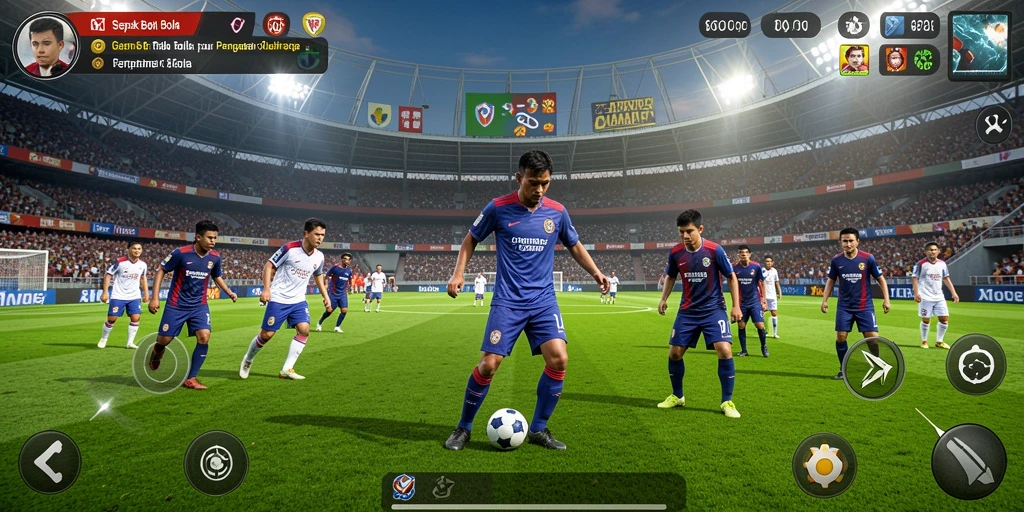 Tampilan gameplay 6CF yang menarik dan mendebarkan.