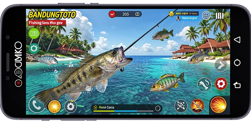 Tangkapan ikan besar dan suasana memancing yang mendebarkan.