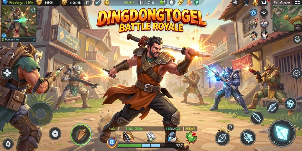 Tampilan gameplay DINGDONGTOGEL yang mendebarkan.