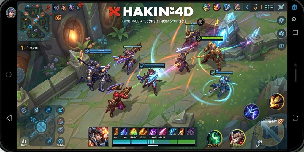 Tampilan gameplay HAKIN4D yang seru dan strategis.