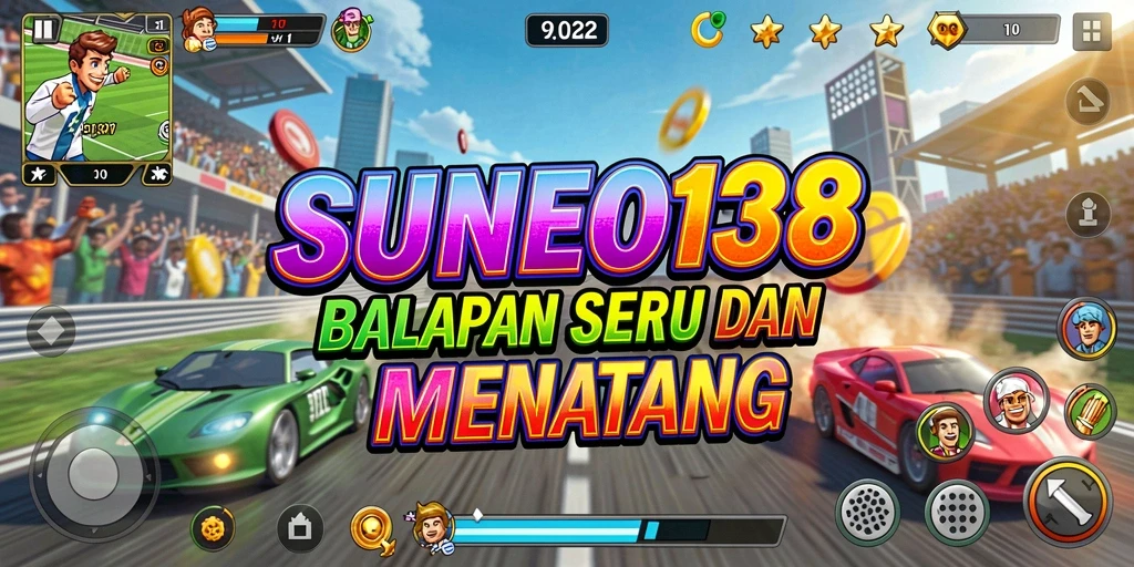 Screenshot gameplay balapan seru di SUNEO138.