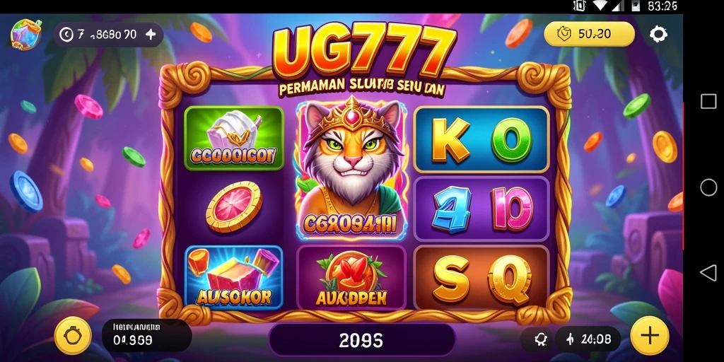 Tampilan menarik dari gameplay UG777 dengan slot yang menghibur.
